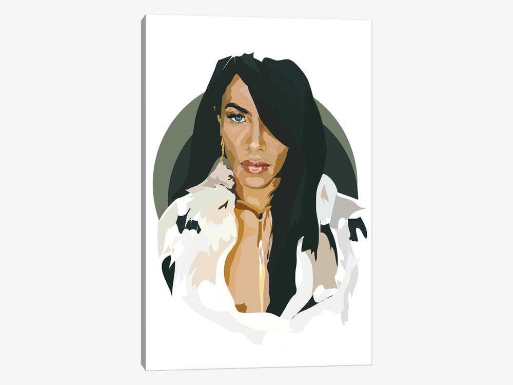 Aaliyah by Anna Mckay 1-piece Canvas Print
