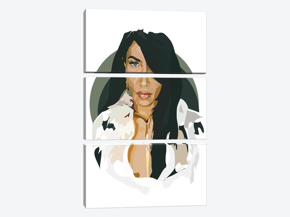 Aaliyah by Anna Mckay 3-piece Art Print