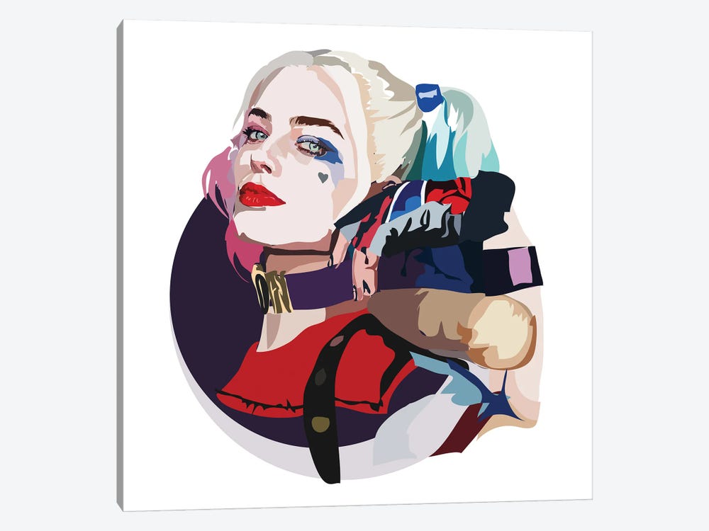Harley Quinn by Anna Mckay 1-piece Canvas Artwork