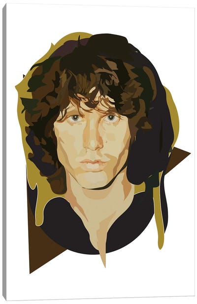 Jim Morrison Canvas Art Print - Anna Mckay