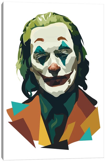 Joaquin Phoenix Joker Canvas Art Print