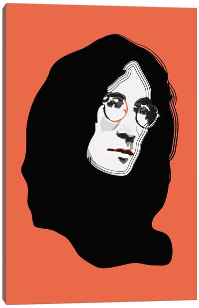 John Lennon Canvas Art Print - Anna Mckay