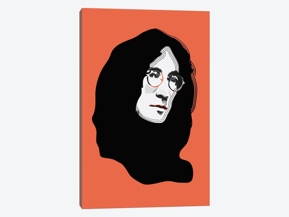 John Lennon by Anna Mckay 1-piece Canvas Wall Art