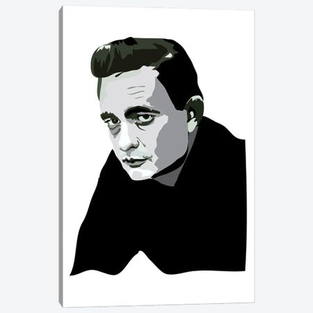Johnny Cash Canvas Print #AMK40} by Anna Mckay Canvas Print