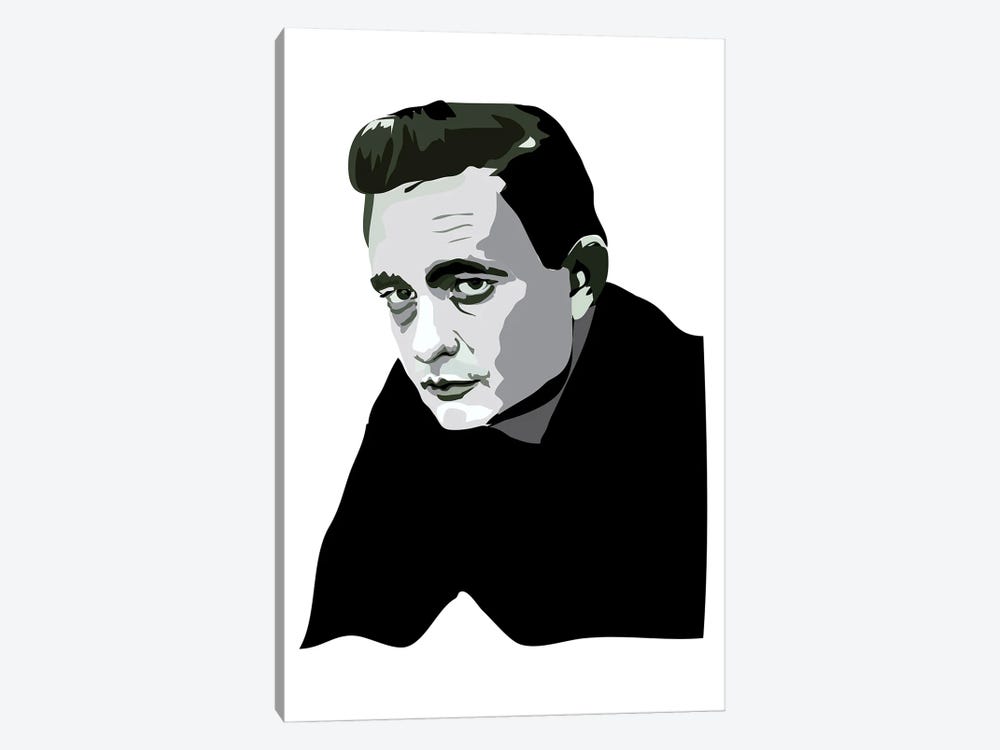 Johnny Cash by Anna Mckay 1-piece Canvas Art