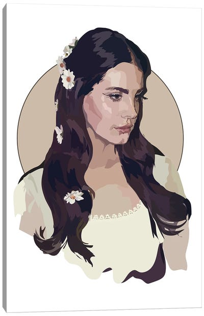Lana Del Rey Lust for Life Canvas Art Print - Lana Del Rey