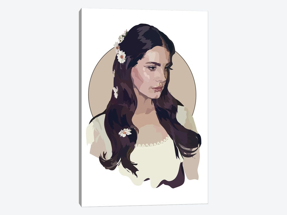 Lana Del Rey Lust for Life by Anna Mckay 1-piece Canvas Art