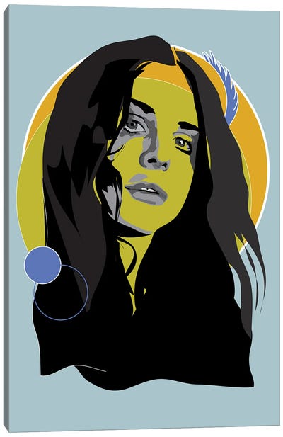 Lana Del Rey Woodstock Canvas Art Print