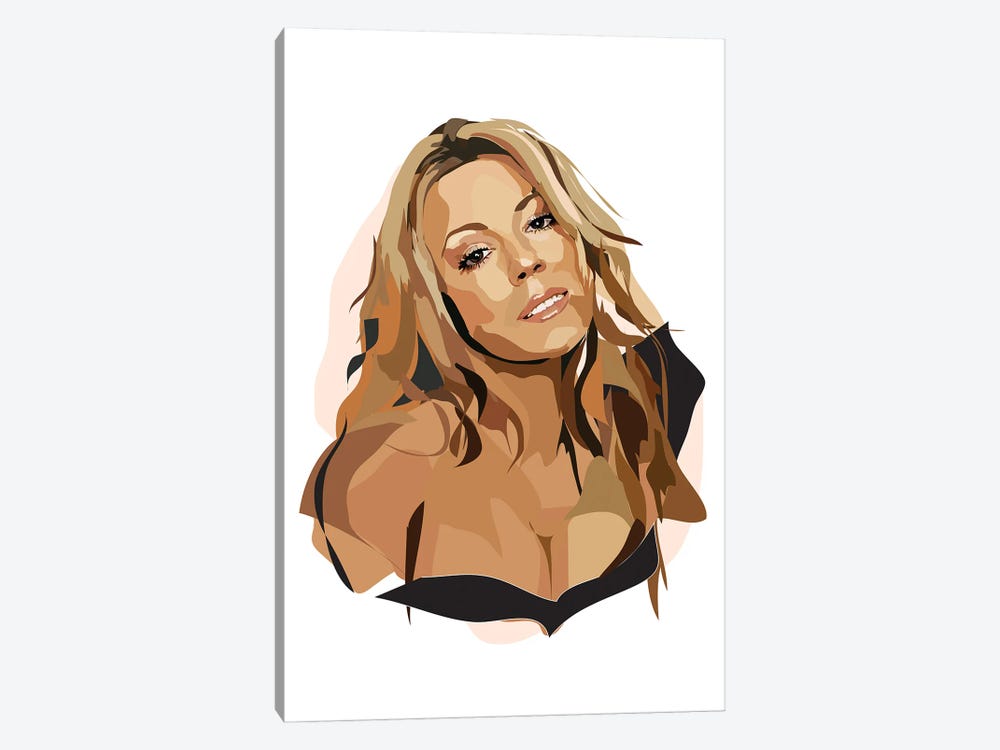 Mariah Carey by Anna Mckay 1-piece Canvas Art
