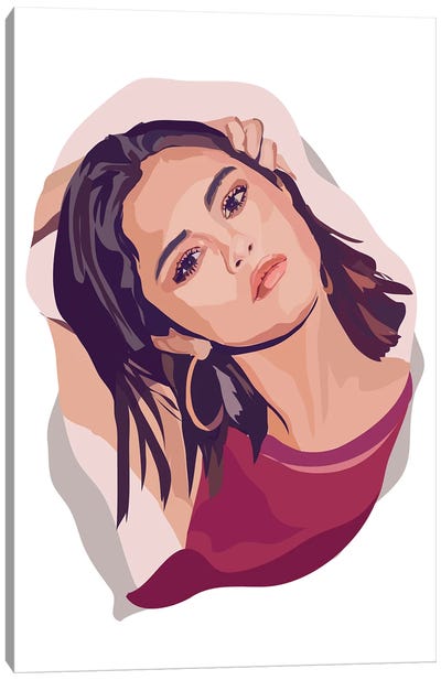 Selena Gomez Canvas Art Print - Selena Gomez