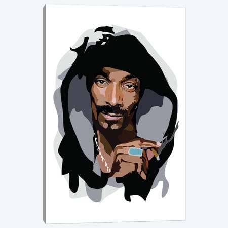 Snoop Dogg Canvas Print #AMK69} by Anna Mckay Art Print