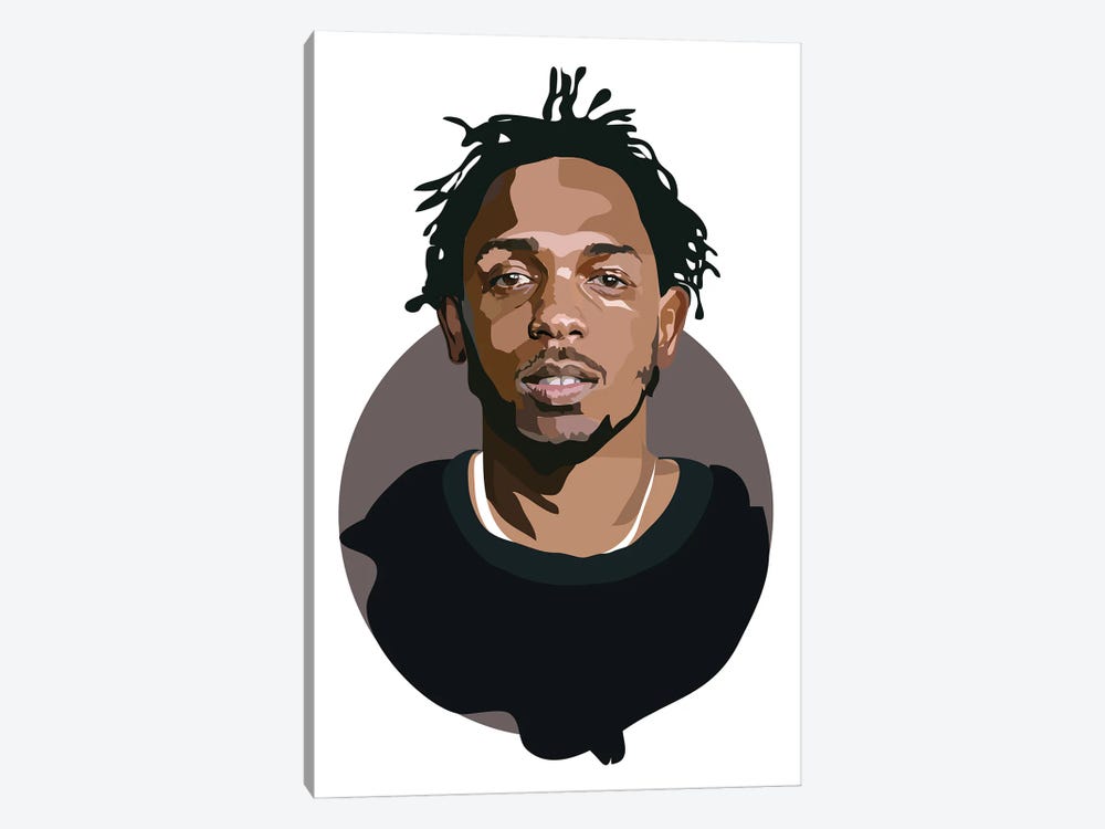 Kendrick Lamar by Anna Mckay 1-piece Canvas Print