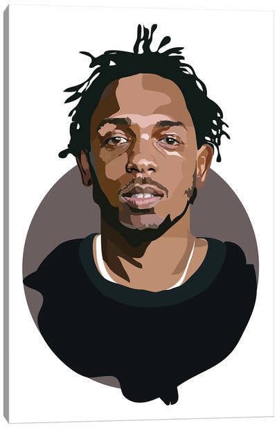 Kendrick Lamar Canvas Art Print - Anna Mckay