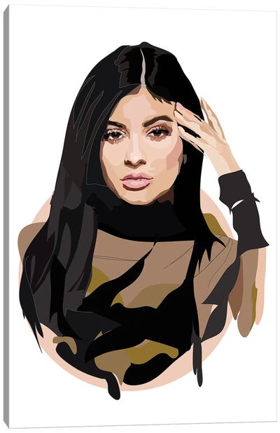 Kylie Jenner Canvas Art Print - The Kardashians