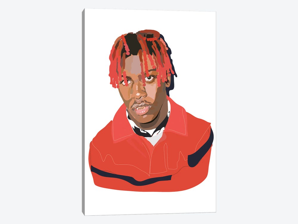 Lil Yachty by Anna Mckay 1-piece Canvas Wall Art