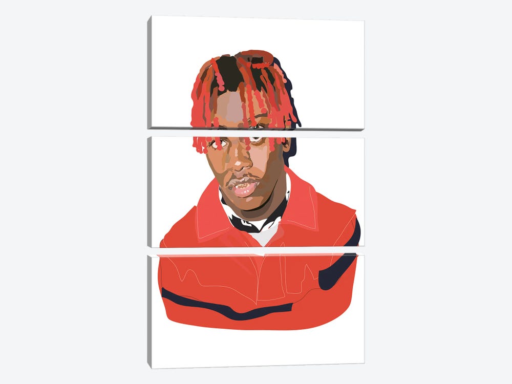 Lil Yachty by Anna Mckay 3-piece Canvas Art
