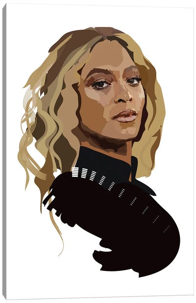 Beyonce Canvas Art Print - Anna Mckay