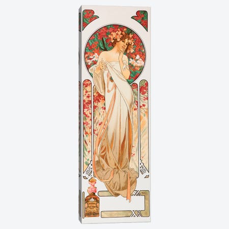 Perfume Canvas Print #AMM18} by Alphonse Mucha Canvas Art