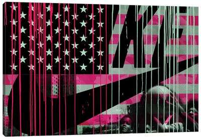 Urban States Of America Canvas Art Print - Americana Collection