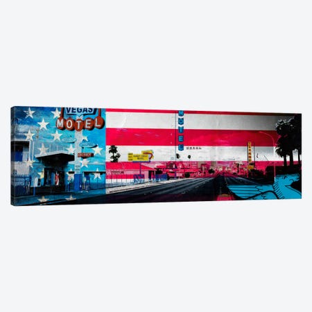 American Strip Canvas Print #AMME3} by 5by5collective Canvas Artwork