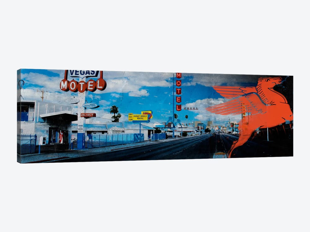 American Strip #1 by 5by5collective 1-piece Canvas Print