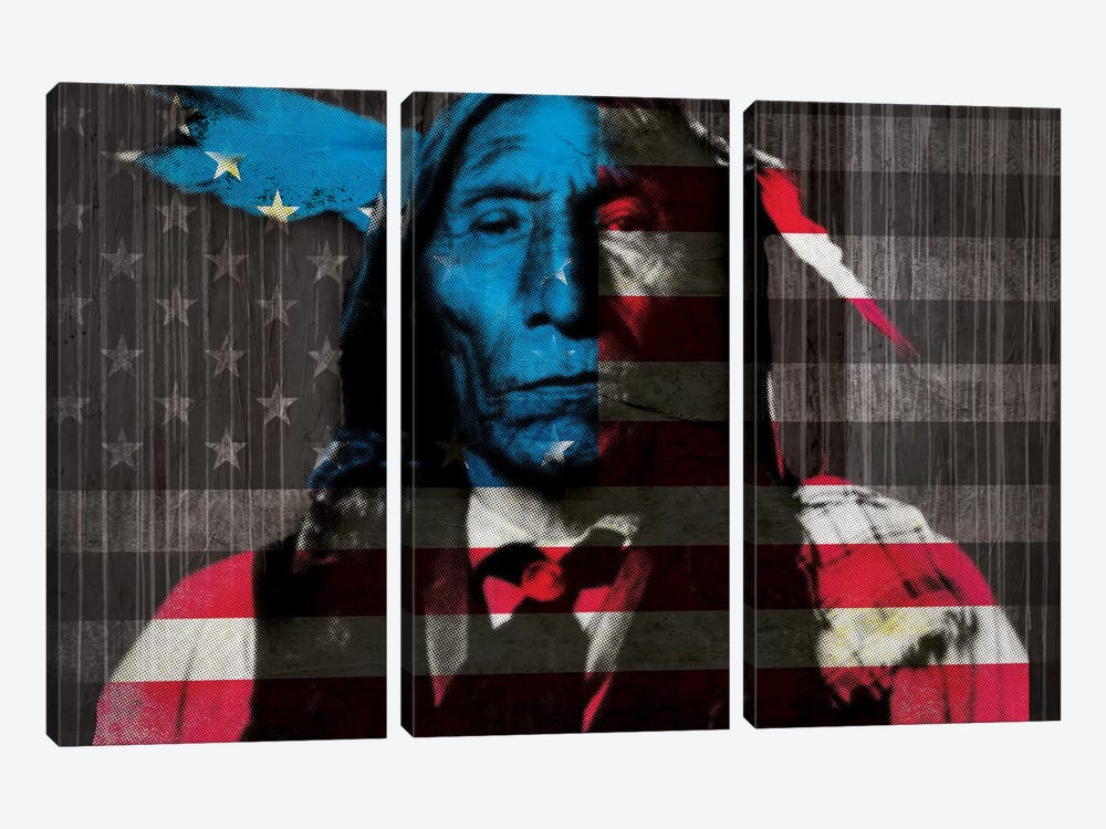 Cherokee by 5by5collective 3-piece Canvas Art