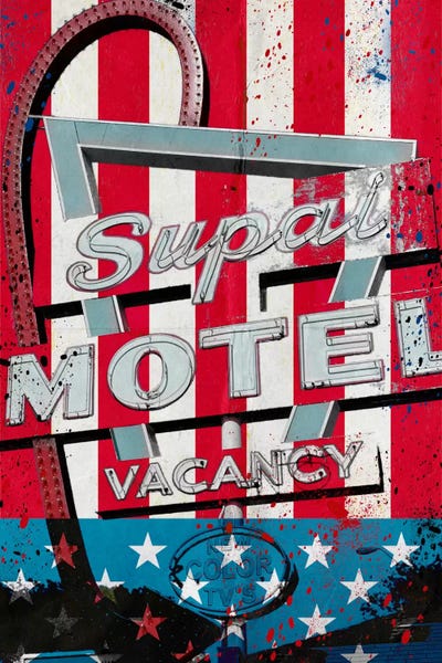 American Décor: Red White And Stay by 5by5collective