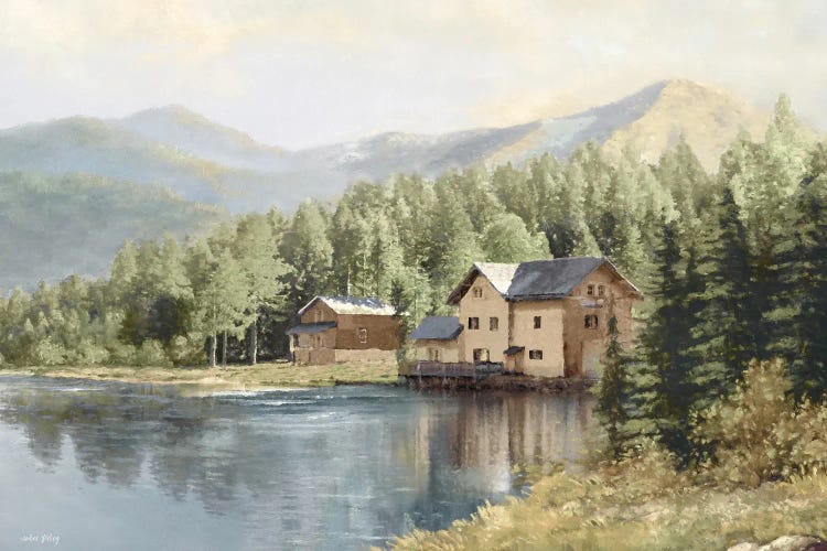 Lake Retreat by Amber Sterling wall art