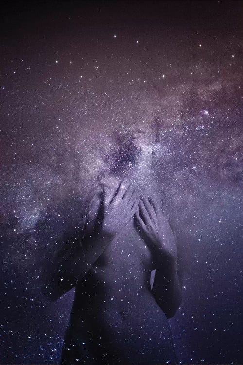 Space Girl I by Tatiana Amrein wall art