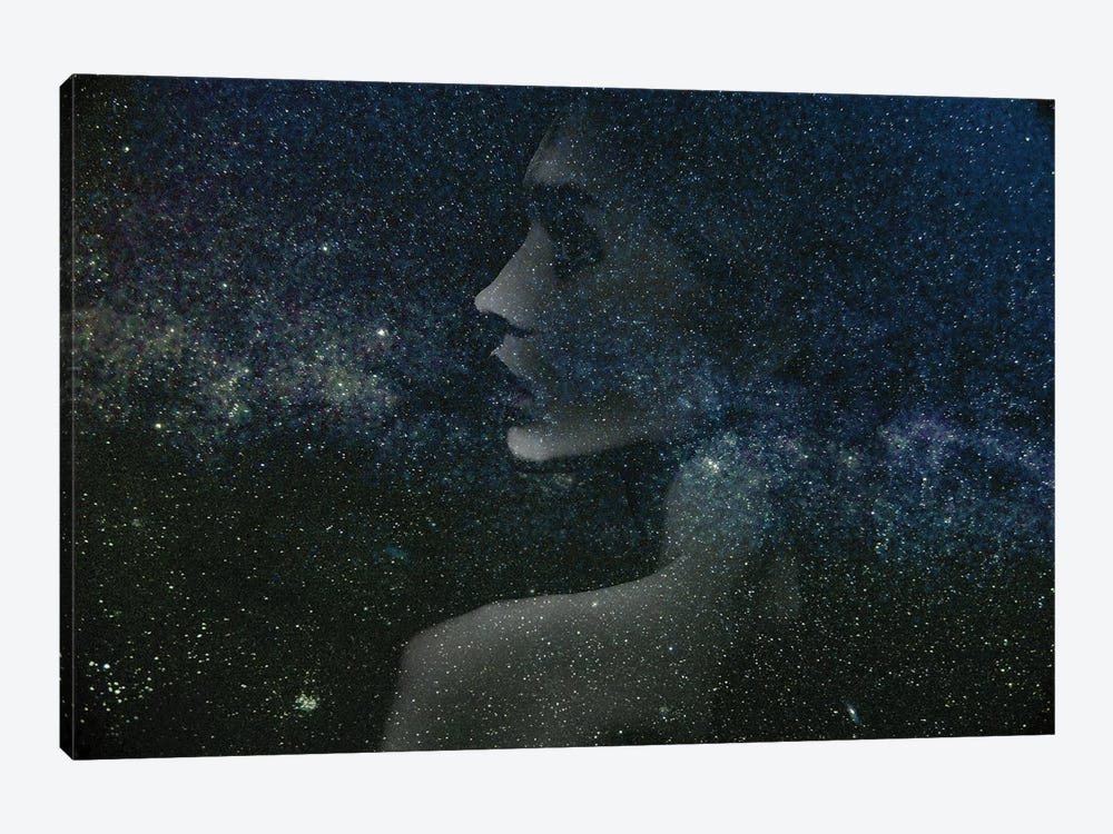 Space Girl II by Tatiana Amrein 1-piece Canvas Wall Art
