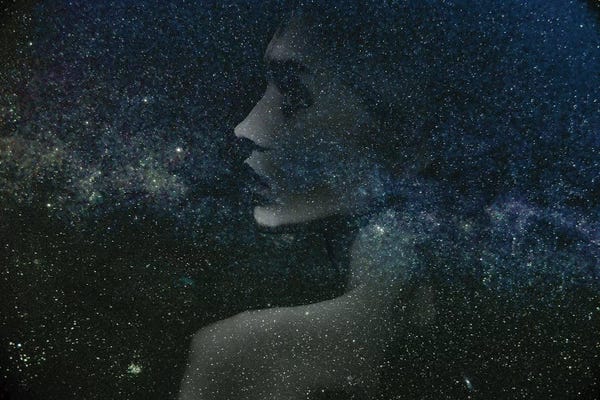 Stargazers: Space Girl II by Tatiana Amrein