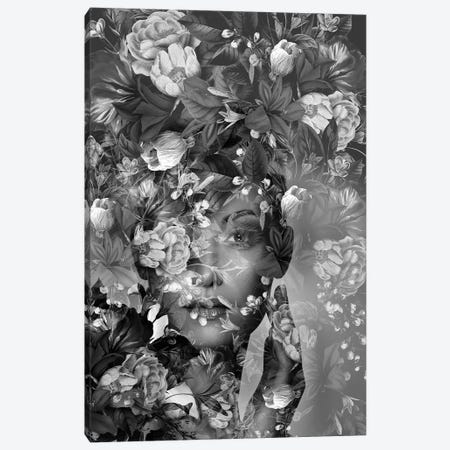 Spring II In Black And White Canvas Print #AMR116} by Tatiana Amrein Canvas Artwork