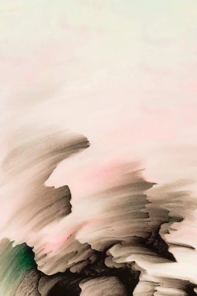 Abstract Textured Painting I by Tatiana Amrein framed canvas print