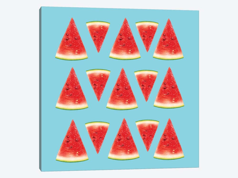 Melon Slices I by Tatiana Amrein 1-piece Canvas Art