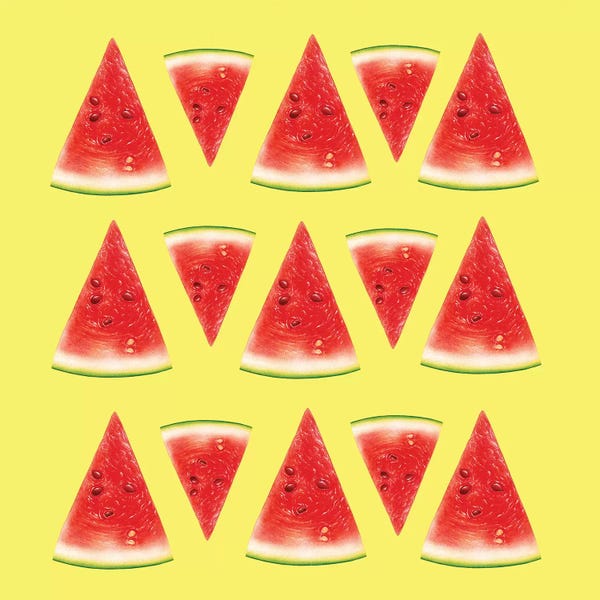 Tatiana Amrein: Melon Slices II by Tatiana Amrein