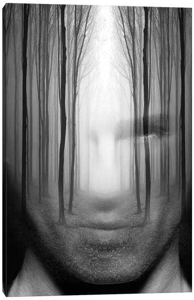 Forest Man Canvas Art Print - Tatiana Amrein