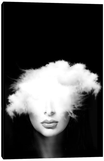 Head In The Clouds Canvas Art Print - Figurative Photography