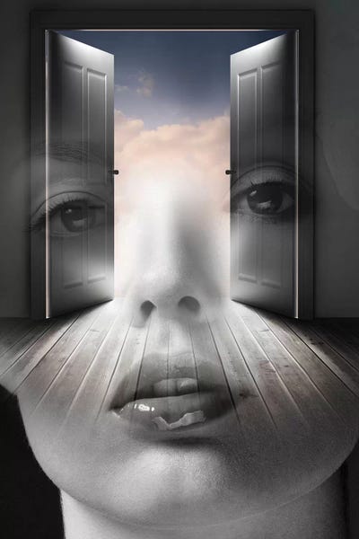 Double Exposure Photography: Open Your Mind by Tatiana Amrein