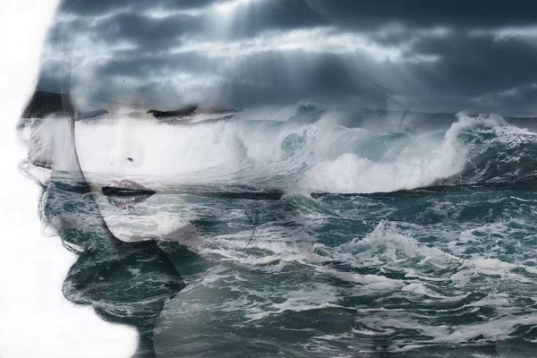 Double Exposure Photography: Sea by Tatiana Amrein