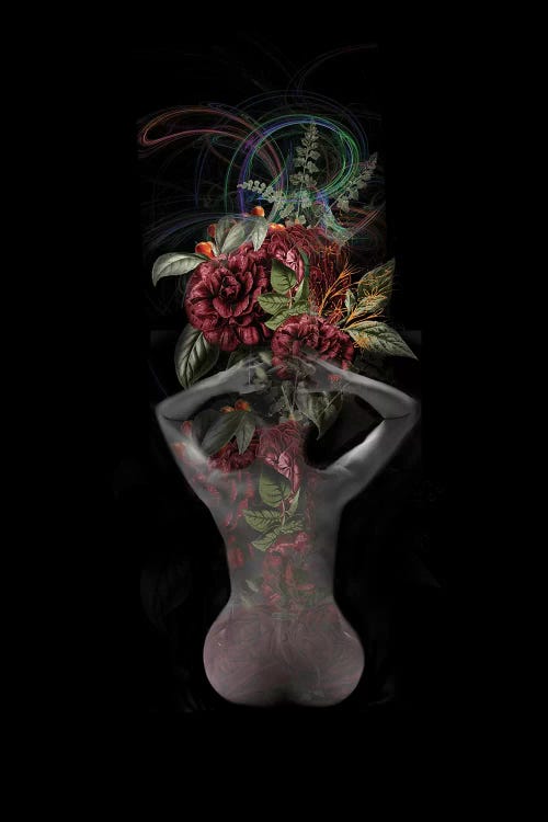 Embossed Vase by Tatiana Amrein wall art