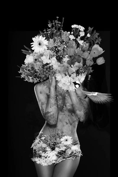 Bathroom Nudes: Flowers by Tatiana Amrein