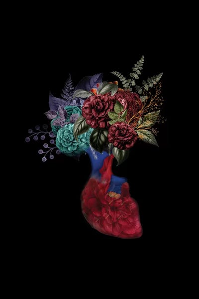 Tatiana Amrein: Heart Flower by Tatiana Amrein