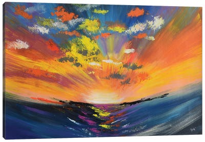 Sky Reflections Canvas Art Print - Amita Dand