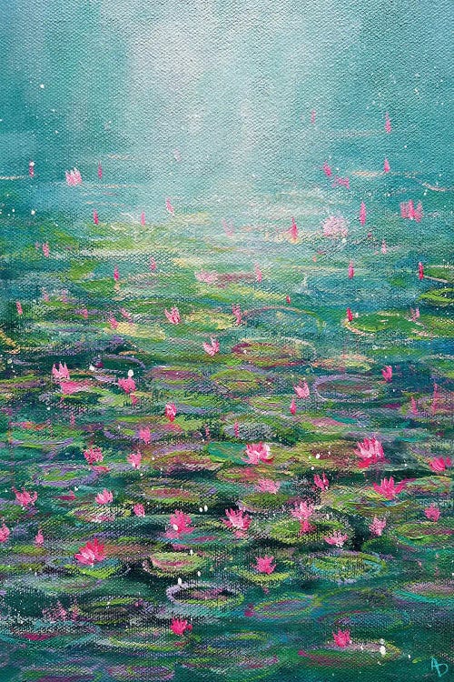 Abstract Water Lilies