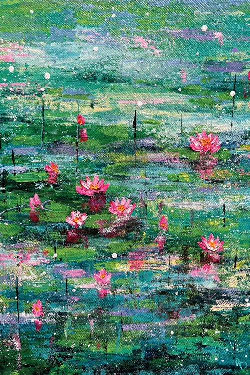 Abstract Water Lilies II