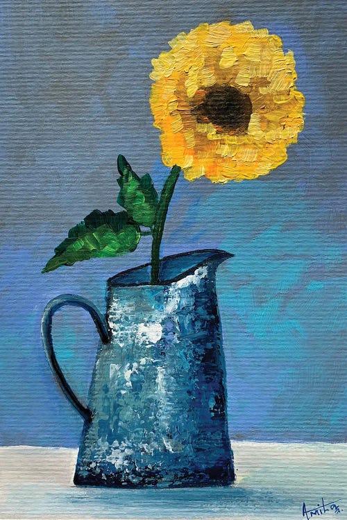 Sunflower In A Jug