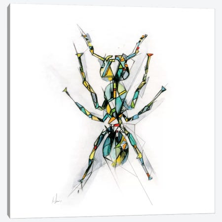 Ant Canvas Print #AMU2} by Alexis Marcou Canvas Art Print