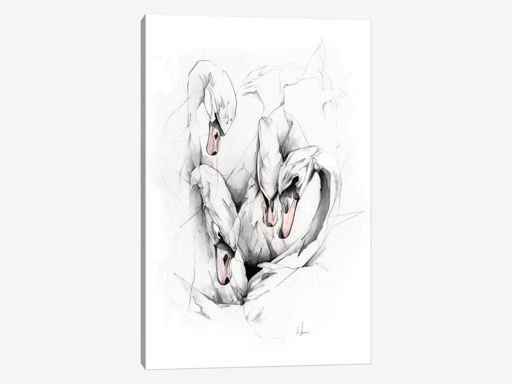 Swans by Alexis Marcou 1-piece Art Print