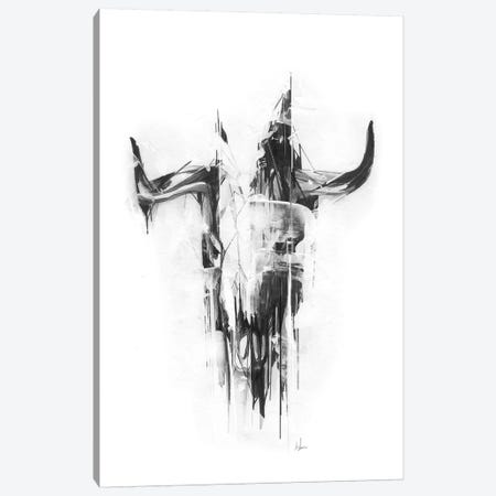 Bull Skull Canvas Print #AMU43} by Alexis Marcou Canvas Print