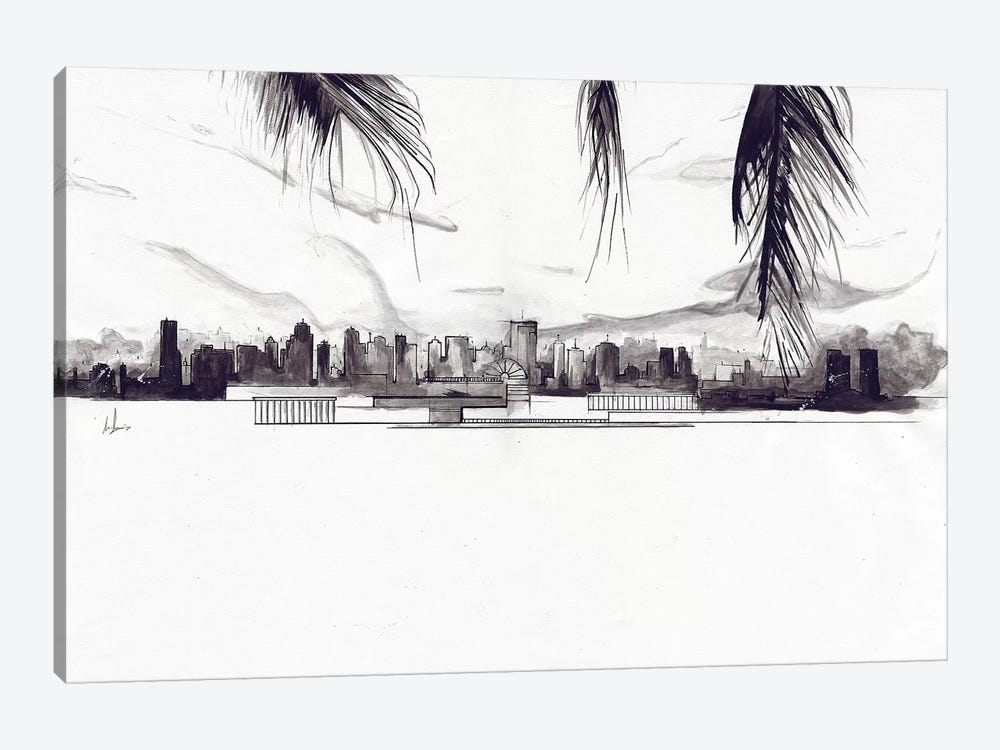 Miami by Alexis Marcou 1-piece Art Print